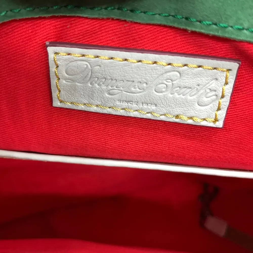 Dooney & Bourke Crossbody Florentine Leather Purse Ecru Large Bags - Picture 14 of 16